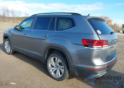 2021 Volkswagen Atlas 3.6L V6 Se W/Technology из США, поврежденный, VIN 1V2KR2CA2MC596732